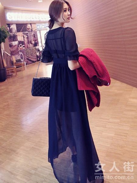 韩国正流行：仙女气质唯美长裙
